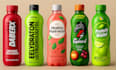 create juice, beverage and water bottle label design
