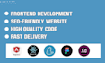 be full stack web developer, website development, backend frontend developer