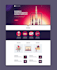 create react website react js tailwind css with material ui