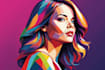 make a beautiful wpap pop art portrait