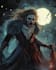 do horror and fantasy scene concept art illustrations