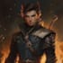 fantasy character fantasy character art in unique style