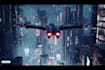do cyberpunk scifi futuristic city