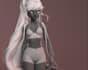 3d cartoon model,stylized character 3d nsfw art,vr model,3d game character model