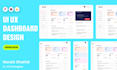 do modern saas web app design, saas app design, and saas UI UX in figma