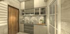 do kitchen design and 3d render