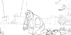 create 2d animation, 2d traditional animation, 2d frame by frame, 2d character