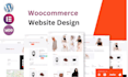 design wordpress ecommerce website and  woocommerce store