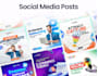 do any graphic design work linkedin branding, facebook creative etc