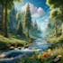 make a environment or interior concept art