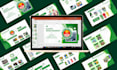 design the pitch deck and powerpoint presentation slides