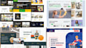 create handyman, electrician, cleaning, plumber website