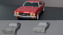 make realistic, stylized and lowpoly 3d car