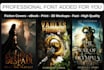add professional font to your book cover for any genre