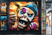 create graffiti pop art canvas designs and murals