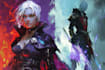 draw fantasy dnd character, concept art, and dnd party