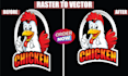 professionally vector trace your logo or image to a high quality vector file