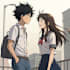 draw your couple character with anime style