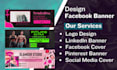 help to create professional linkedin and social media banner