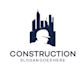 design real estate, construction, and property logo