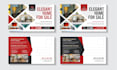 design professional real estate postcards
