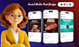 do 30 creative instagram post, carousel design, facebook ads, social media post