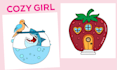 custom bold and easy cozy scenes coloring pages