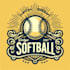 do make outstanding softball logo