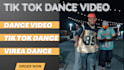 do viral tik tok video with my high energy tiktok dance to promote your song