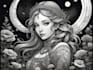 do a black and white engraving style illustration