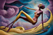 create surrealism illustration design