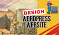 design local bsuiness stunning website in wordpress
