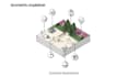 design an isometric illustration or illustrated layout