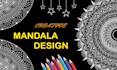 draw any coloring pages or mandala coloring pages