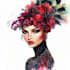 make a digital fashion illustration in my style