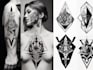 create unique custom geometric tattoo design