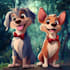 make a unique disney pet portrait