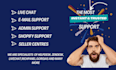 offer professional customer support for your online store