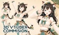 create custom vroid vtuber model and 3d avatar for vrchat