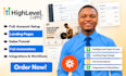 gohighlevel automation, gohighlevel sales funnel, go highlevel landing page