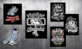 create a professional chicano design for tattoos or apparel