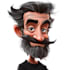 draw a funny caricature with my style