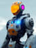 creat  robot mecha character logo and friendship portrait