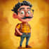 design cute cartoon character