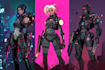 draw sci fi , cyberpunk , mecha, fantasy character design