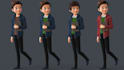 create 3d character modeling, 3d model,3d film, 3d game character, 3d animation