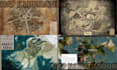 design 2d fantasy dnd map, battle map inkarnate map illustration cartography