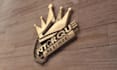 create carpentry wood craft and woodwork logo