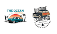 make colorful t shirt summer classic car logo