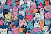 create cute doodle art pattern illustrations